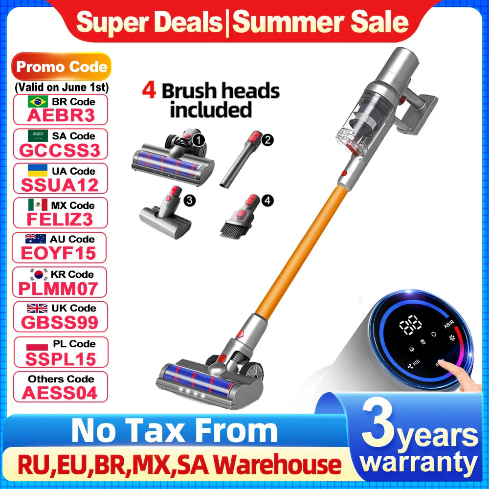 Smart Cordless Home Vacuum