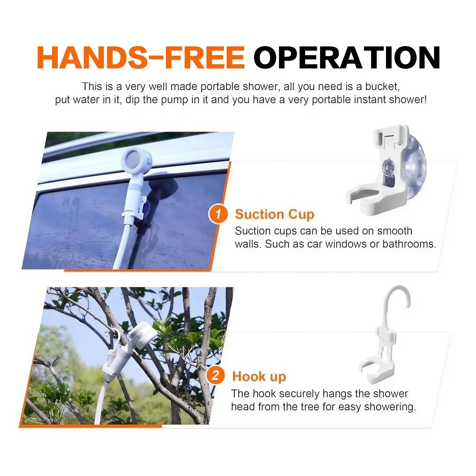 Portable Outdoor Pet Shower